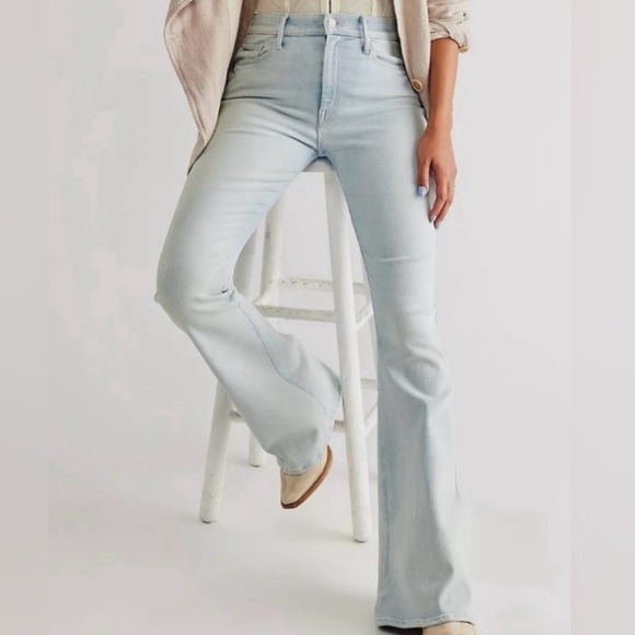 MOTHER The Super Cruiser Double Heel Flare Jeans In Sexico Mexico Size 29 - Picture 3 of 14